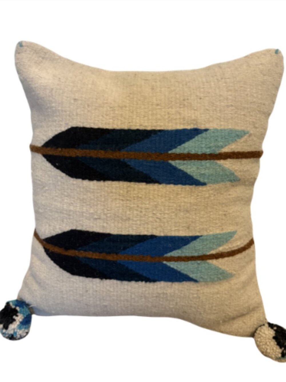 Authentic Native American Throw Pillow (COVER ONLY)